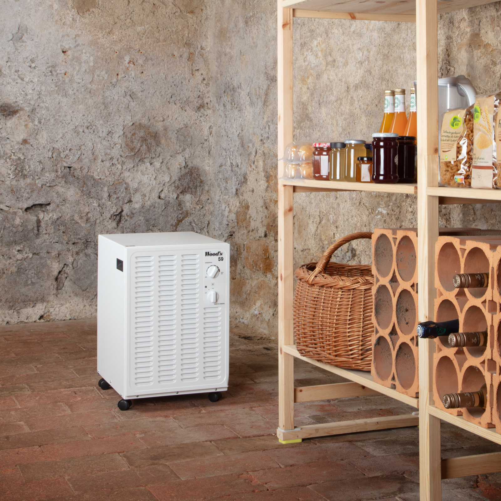 Avfuktare Wood’s SW59FW För Källare och Garage
