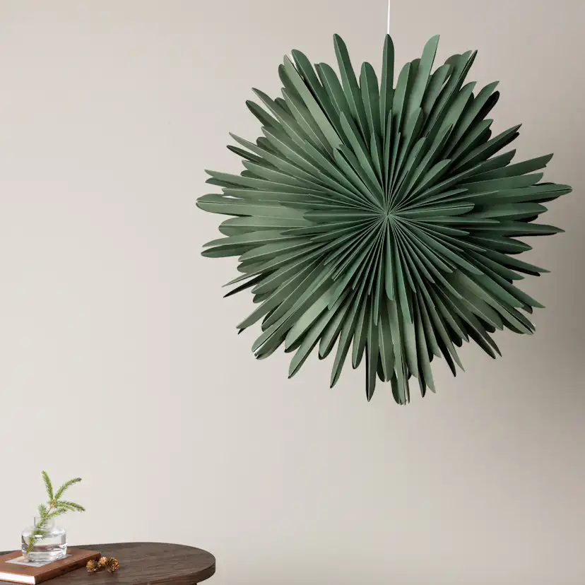 Sälen 80cm Pendant Lamp - Green / Green Grön, 80 cm
