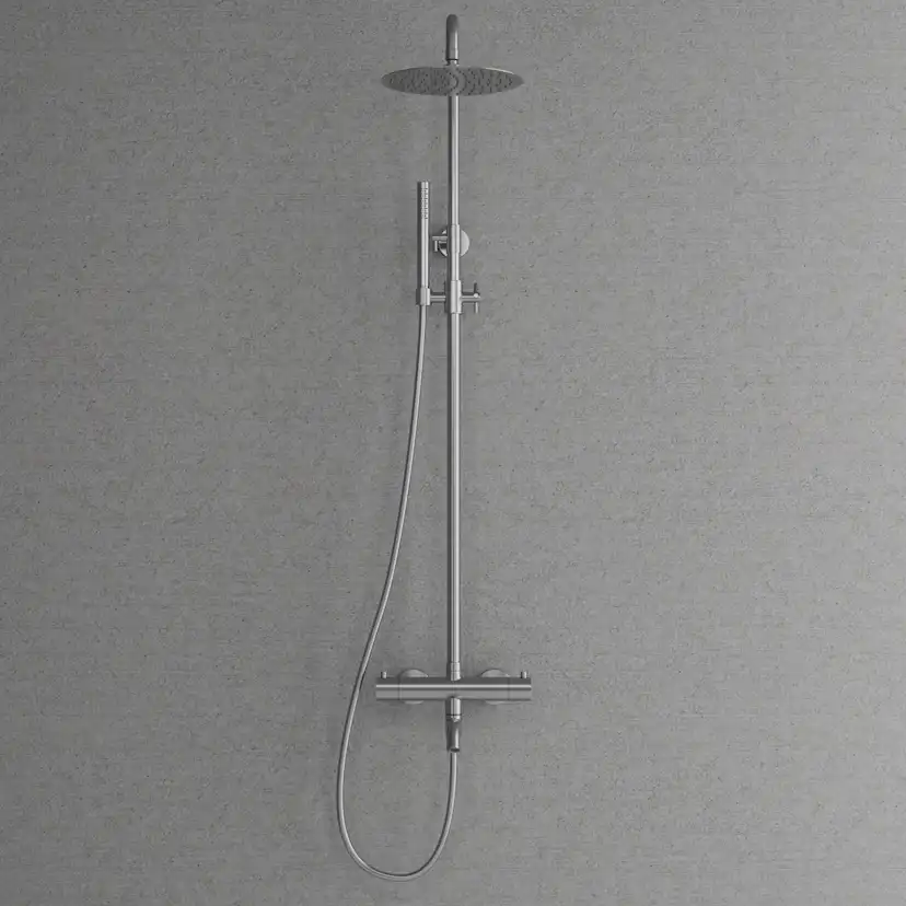 Takduschset Scandtap Steel Pleasure 3