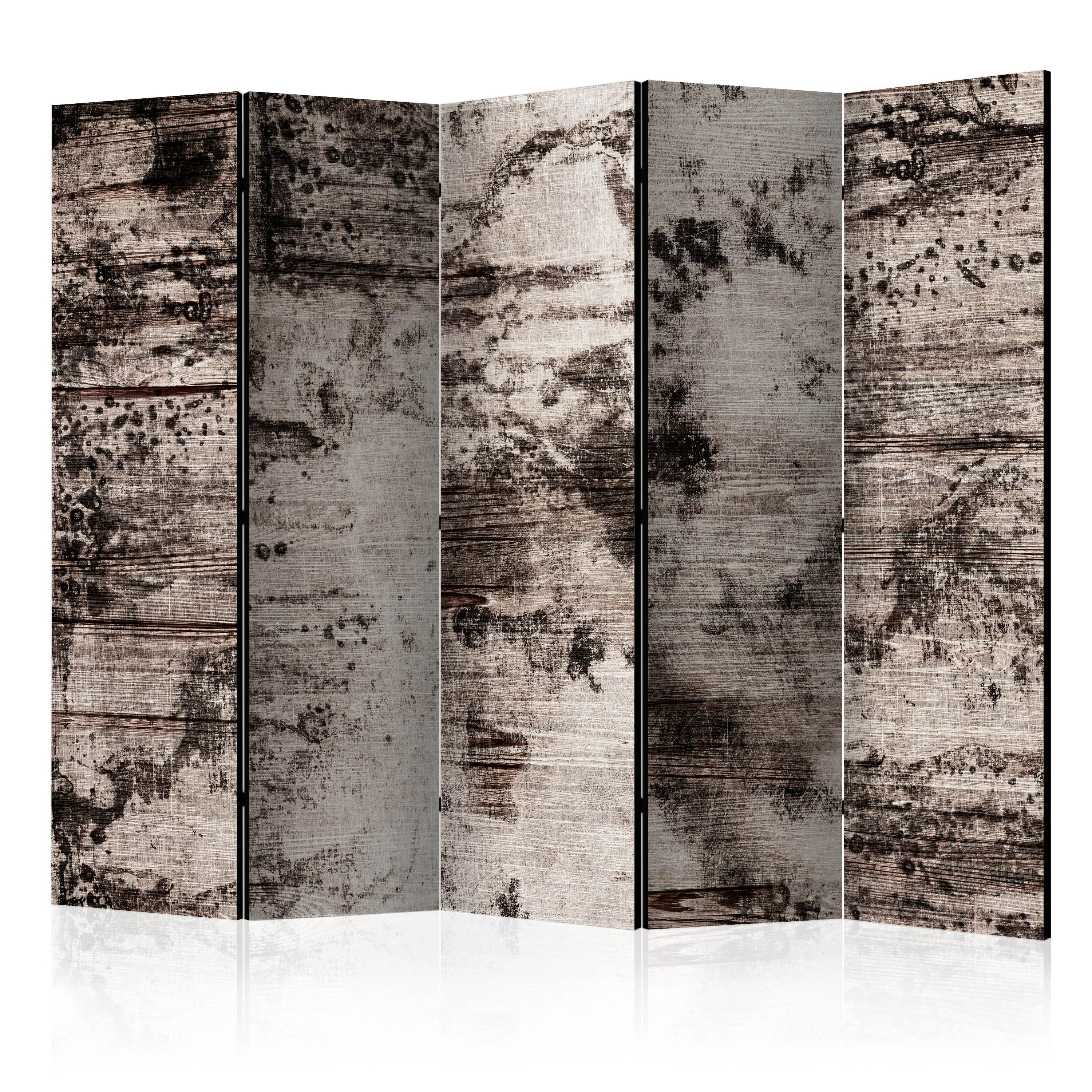 Rumsavdelare Skärmvägg Arkiio Burnt Wood II 225x172 cm
