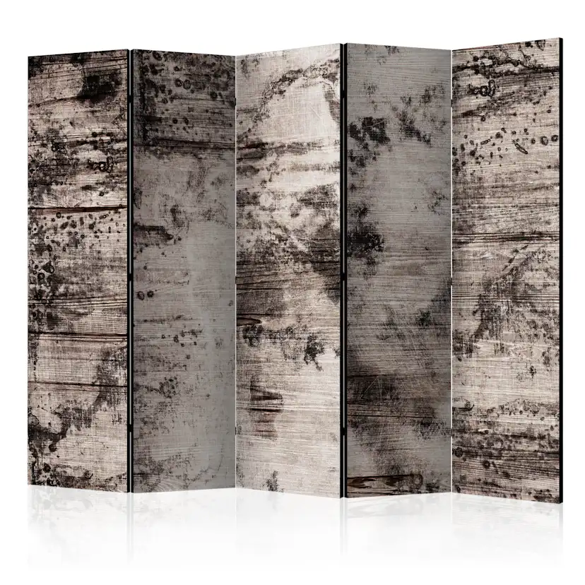 Rumsavdelare Skärmvägg Arkiio Burnt Wood II 225x172 cm