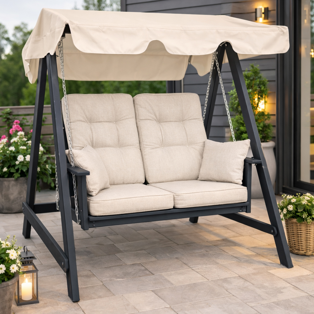 Hammock Eden Wood Mellby 2-sits Utomhus