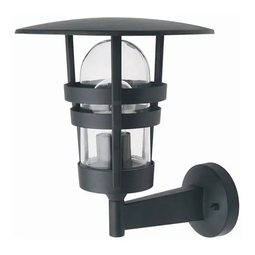 Vägglampa Malmbergs Torekov 100w Svart