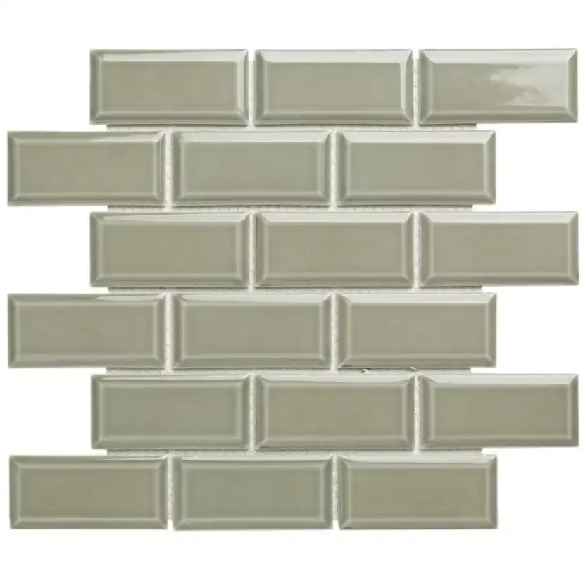 Kakel Konradssons Metro Grey Grå Blank 5x10 cm