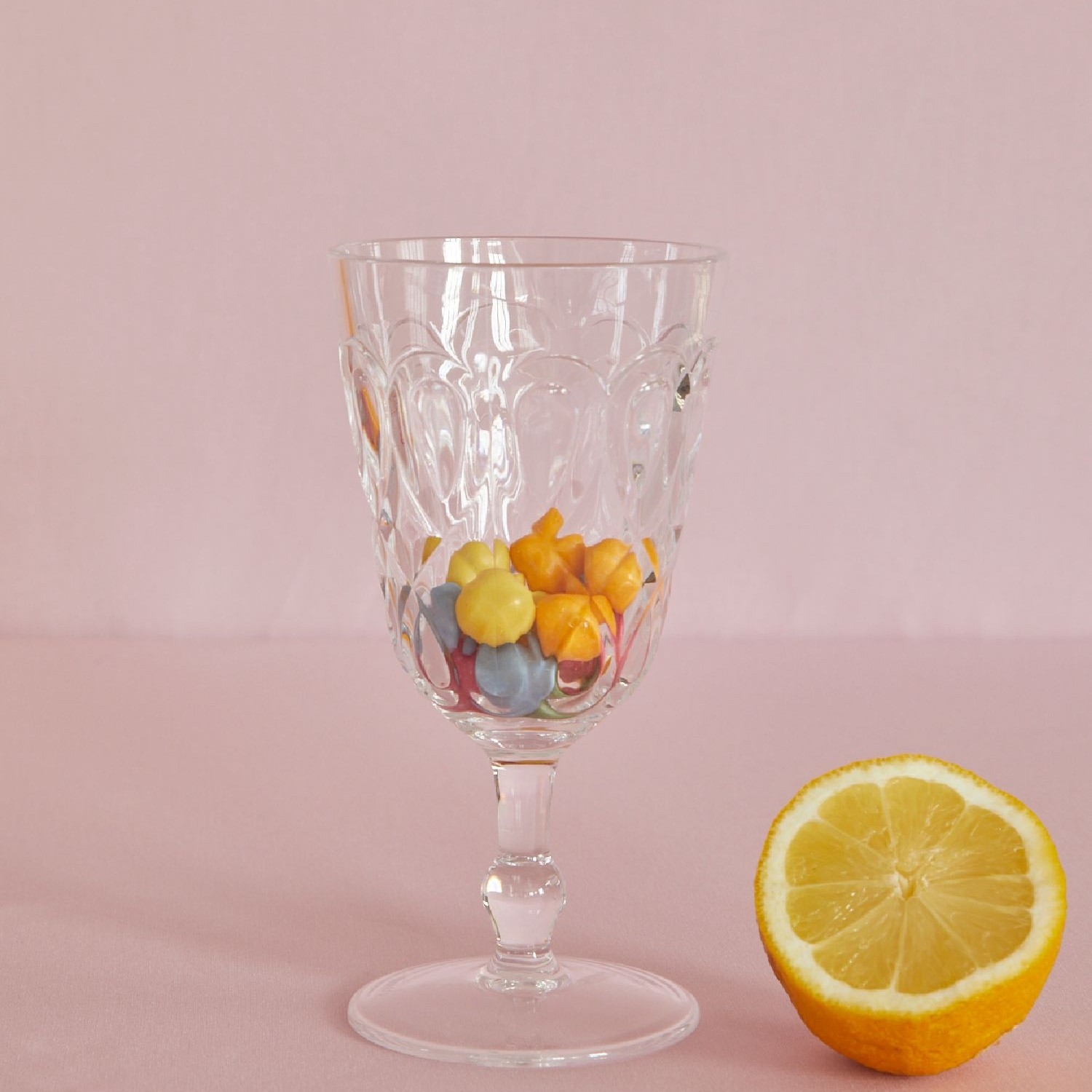 Vinglas Rice Akryl Transparent