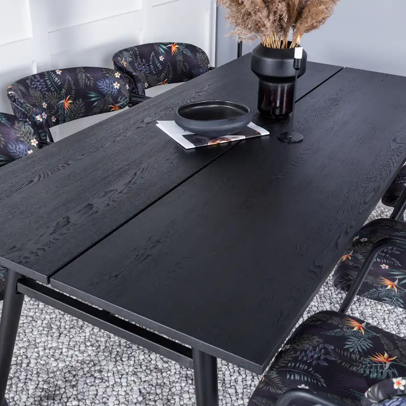 Matgrupp Venture Home Salt med 6 Aris Karmstolar