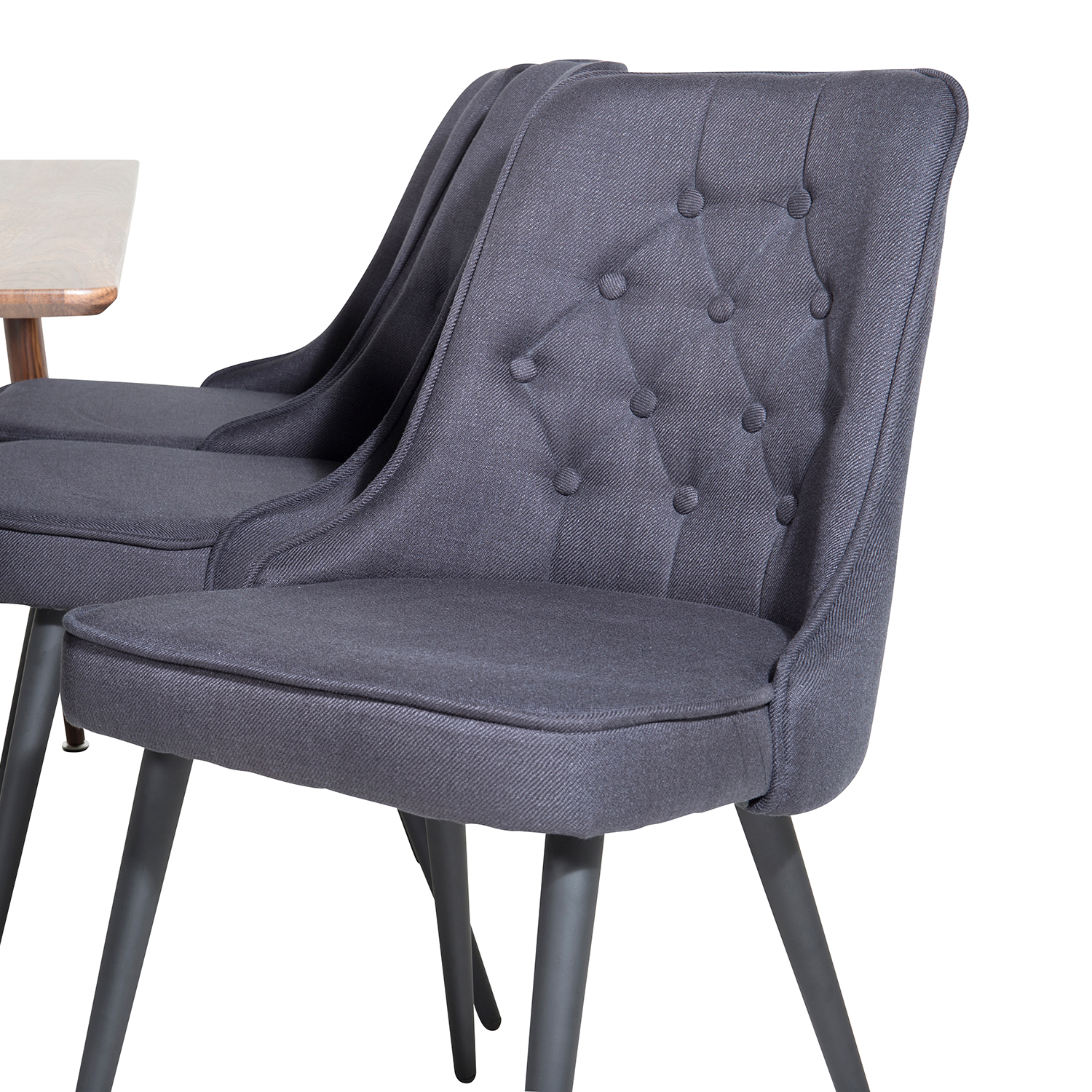 Matgrupp Venture Home Pobbie med 6 Vera Stolar Polyestertyg