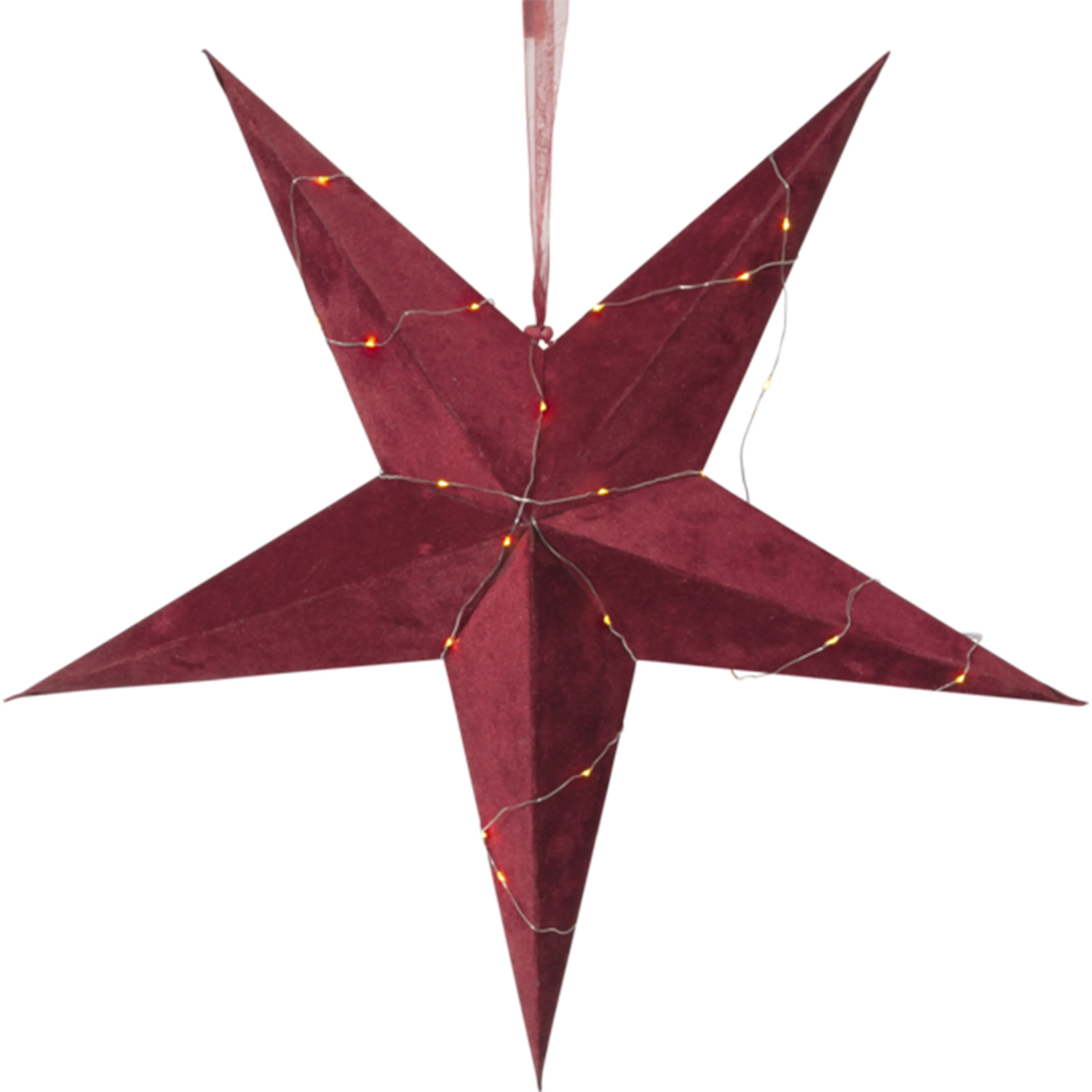 Adventsstjärna Star Trading Velvet