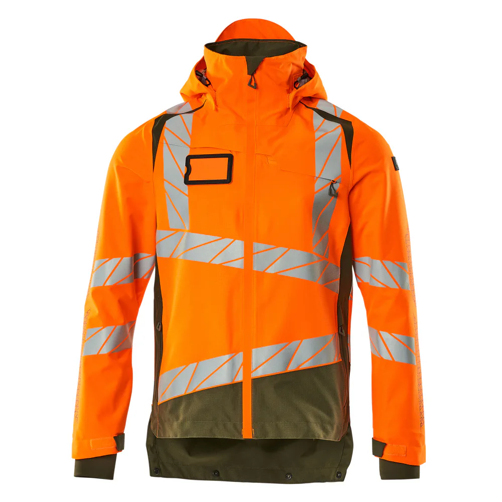 Orange/Mossgrön