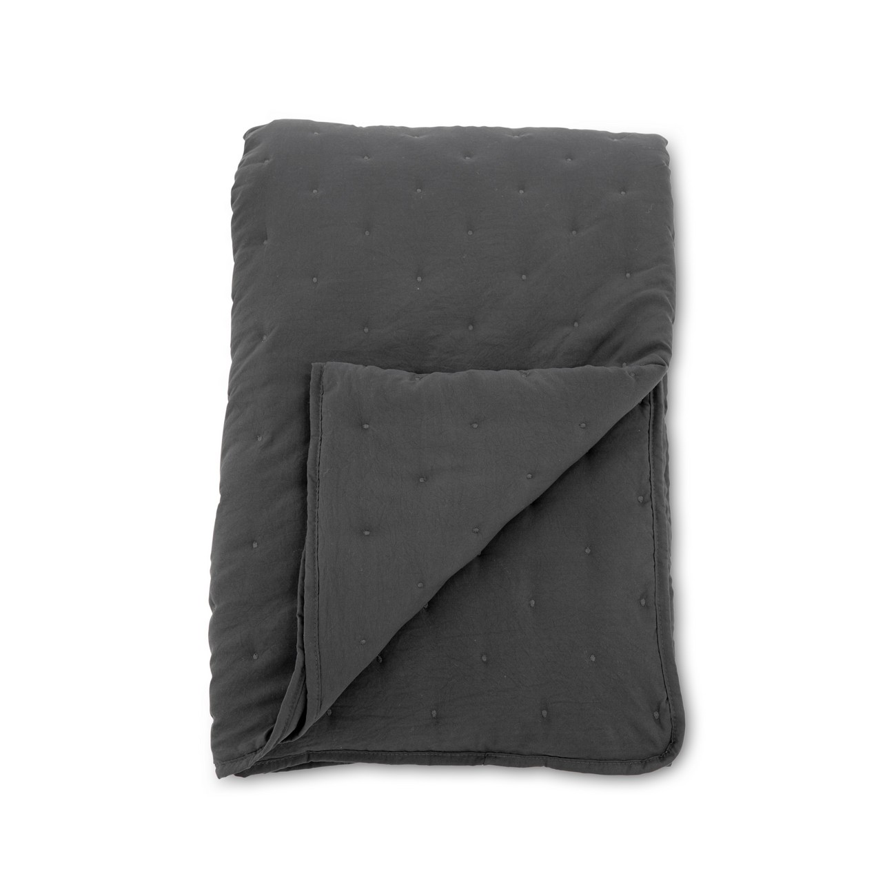 Sally Bedspread Microfiber - Antracit / - 180*260 Antracit, Mått: 260x180 cm