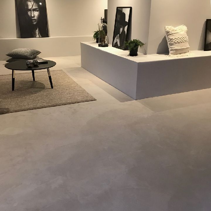 Microcement Design By Cement Färdigblandad Golv