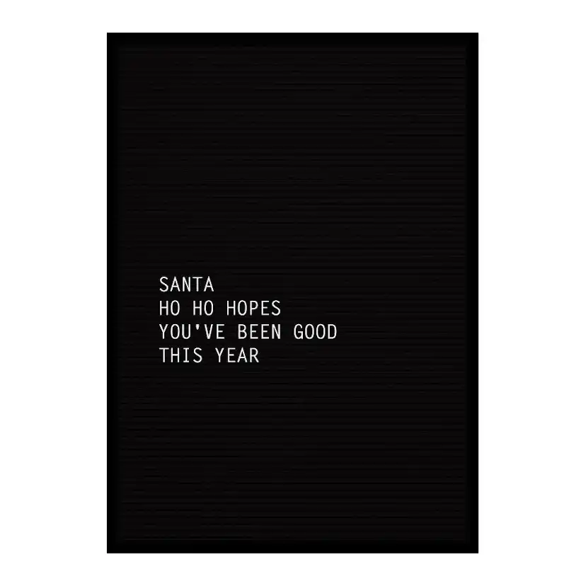 Poster Gallerix Santa Ho Ho Hopes