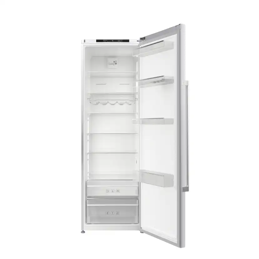 Fristående Kylskåp Cylinda K7485RFHE Rostfri 380L med Dual Flow-teknik