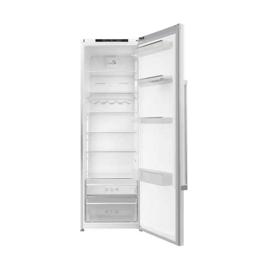 Fristående Kylskåp Cylinda K7485RFHE Rostfri 380L med Dual Flow-teknik