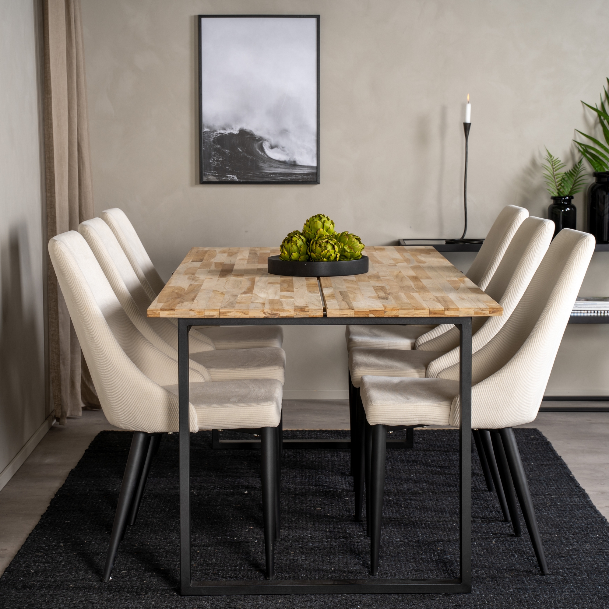 Matgrupp Venture Home Cornelia med 6 Laura Stolar