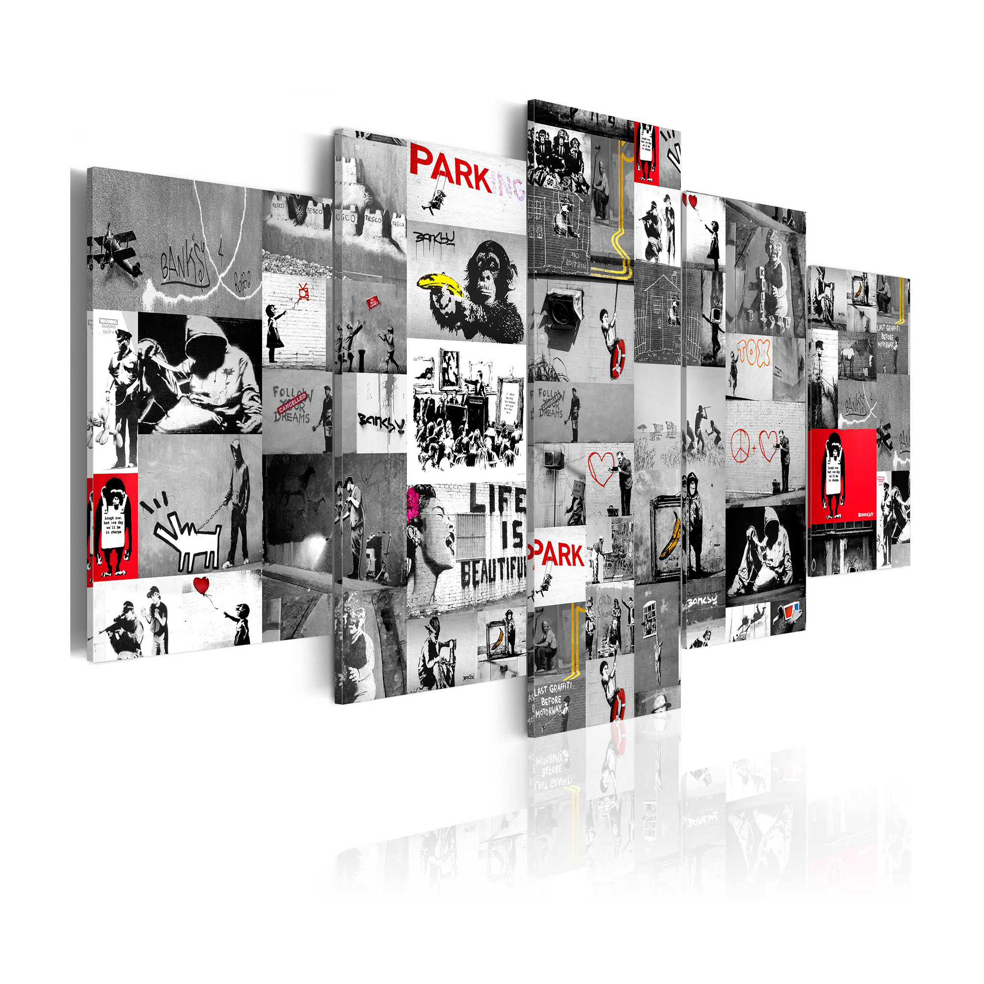 Tavla Arkiio Street Art Banksy IV