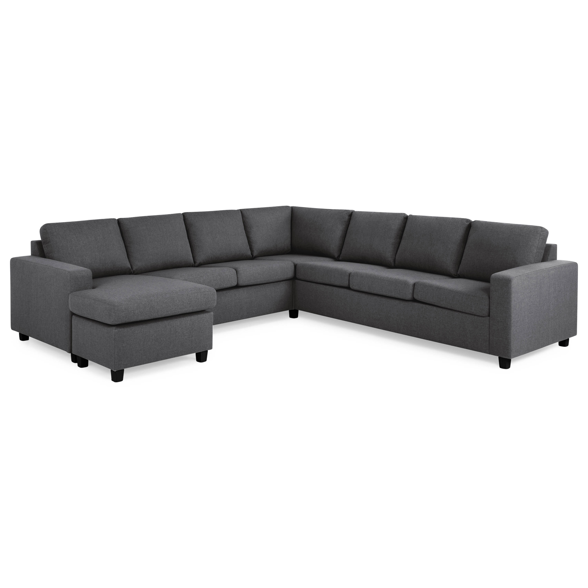 6-sitssoffa Basic Home Crazy U-formad med Divan Large 285 cm