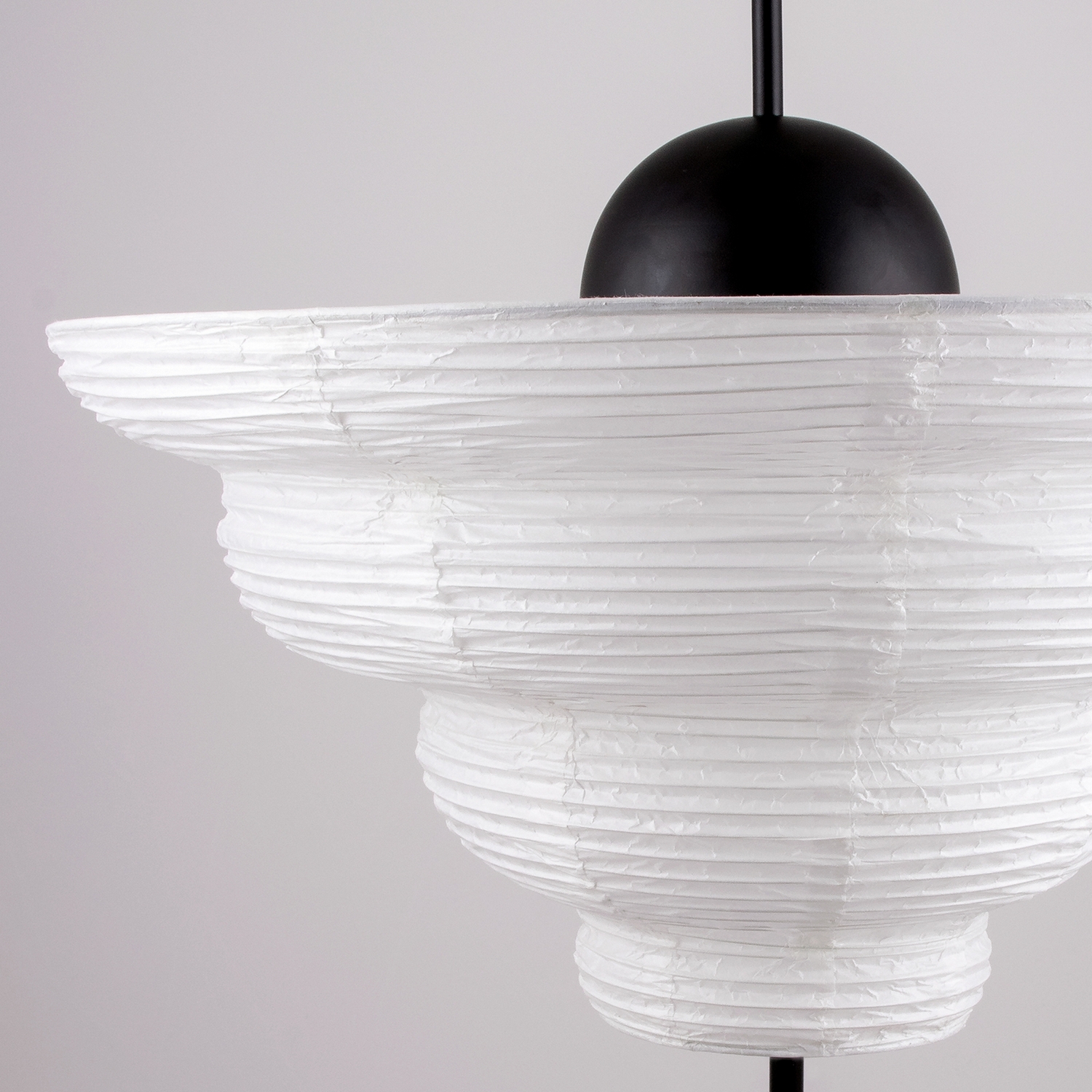 Taklampa Globen Lighting Kyoto Vit
