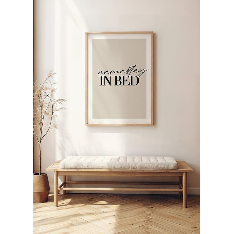 Poster Gallerix Namastay In Bed No3