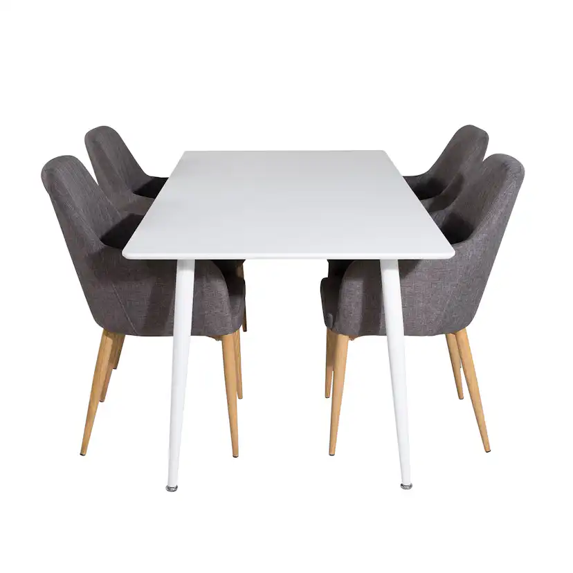 Matgrupp Venture Home Pobbie med 4 Corina Stolar Polyestertyg