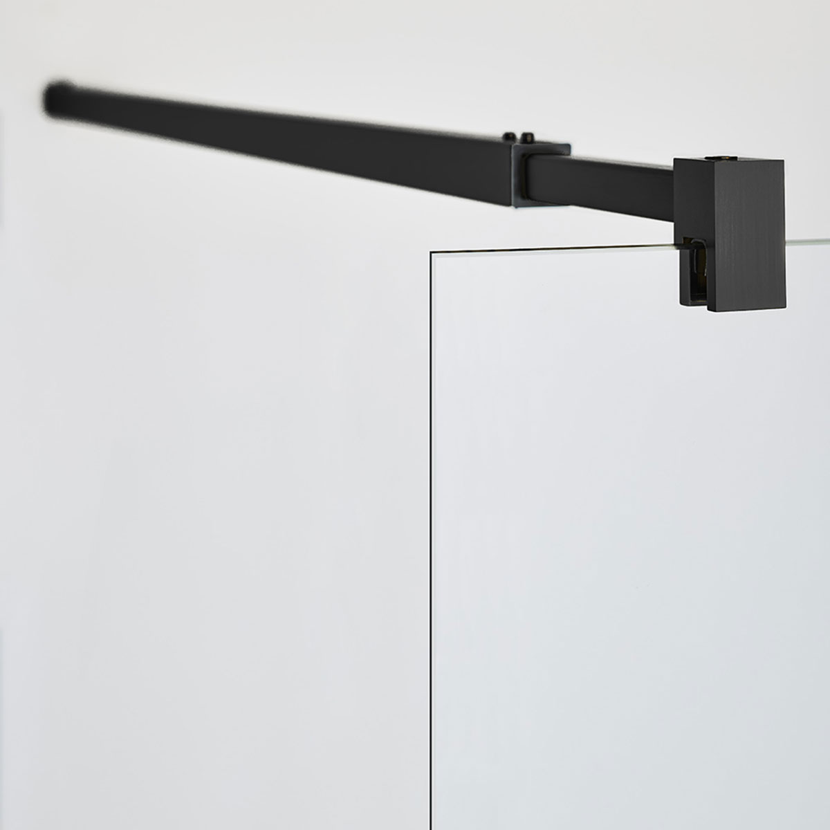 DUSCHVÄGG INFINITY 100 SVART Svart , Bredd: 984 mm