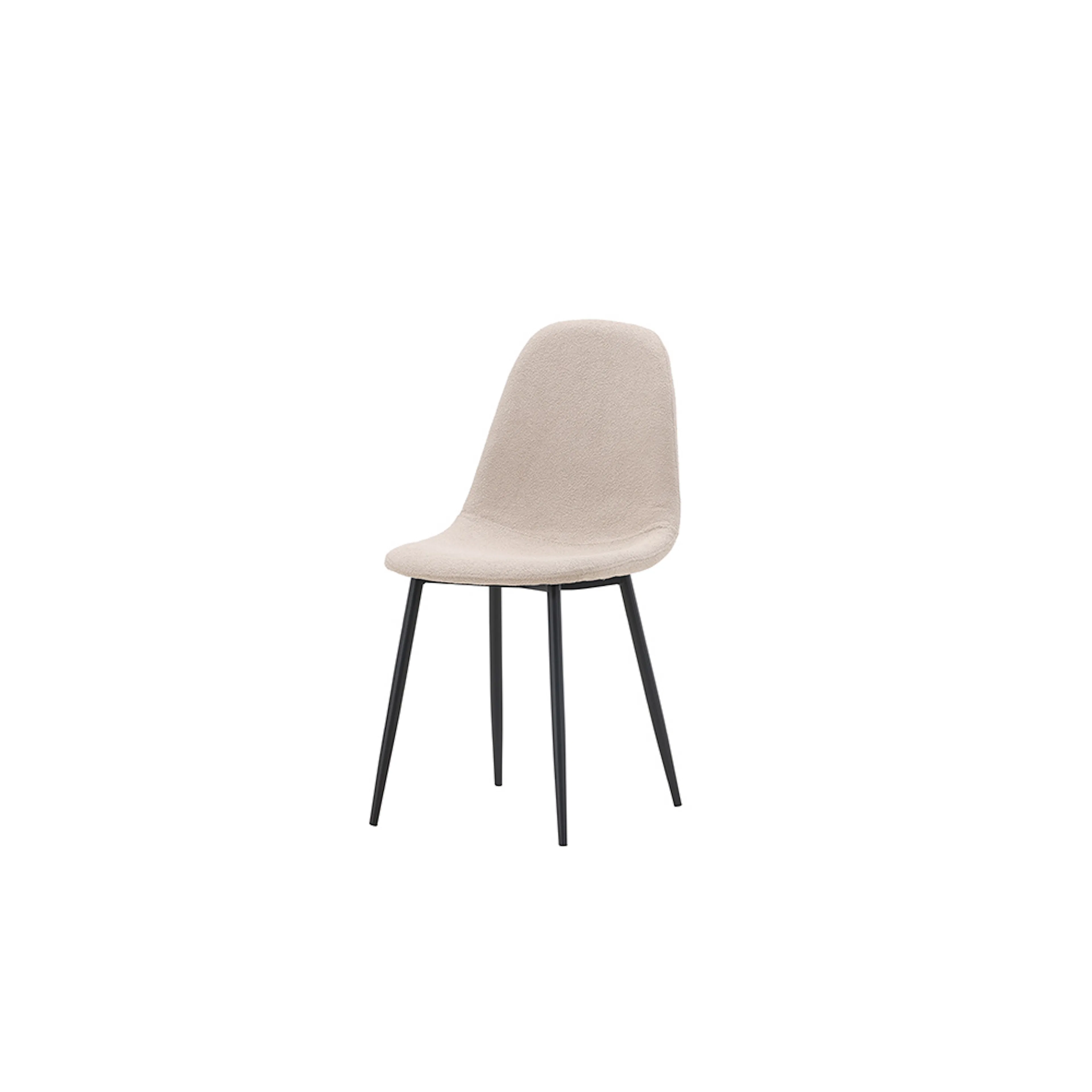 Matstol Venture Home Polar Boucle Beige Stol i Stål 2 st