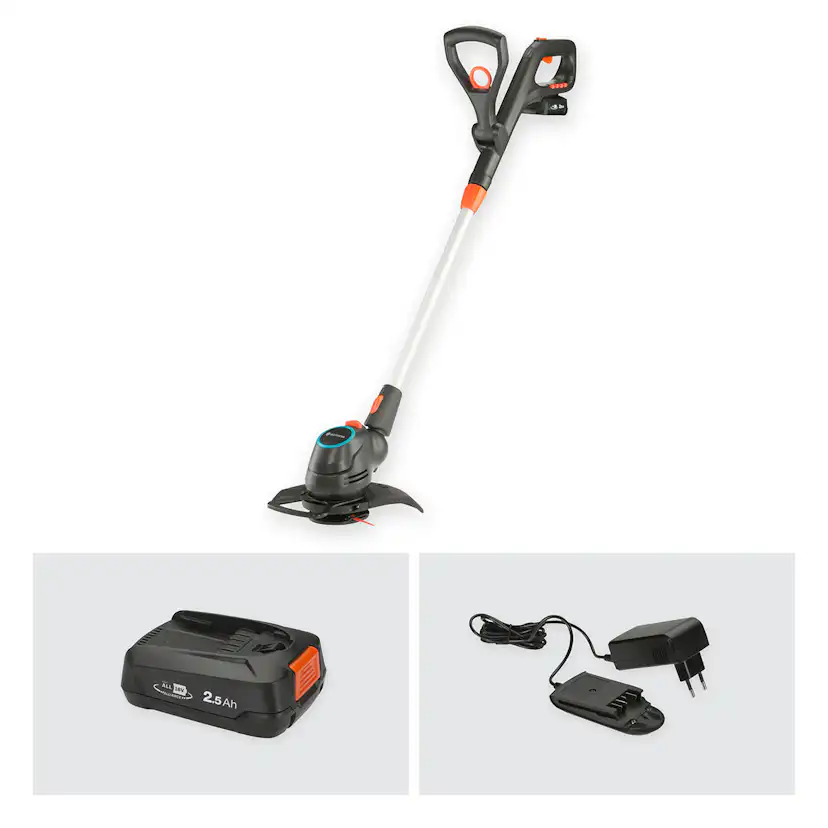 Trimmer Gardena ComfortCut 23/18V P4A Komplett (2,5Ah batteri + standardladdare)