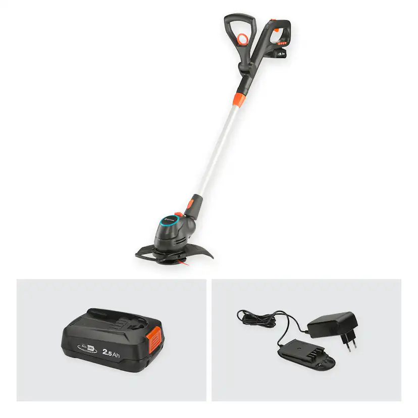 Trimmer Gardena ComfortCut 23/18V P4A Komplett (2,5Ah batteri + standardladdare)
