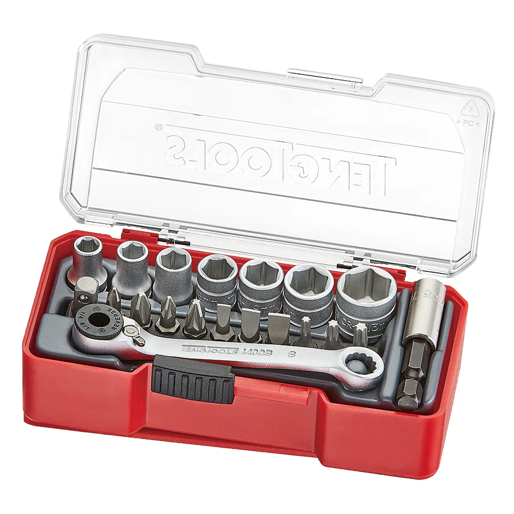 Hylsnyckelsats Teng Tools TJ1420 7-delar