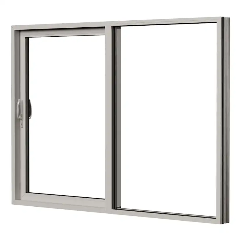 Skjutdörr NorDan HelAlu Aluminium 2-Delad Enkelspår