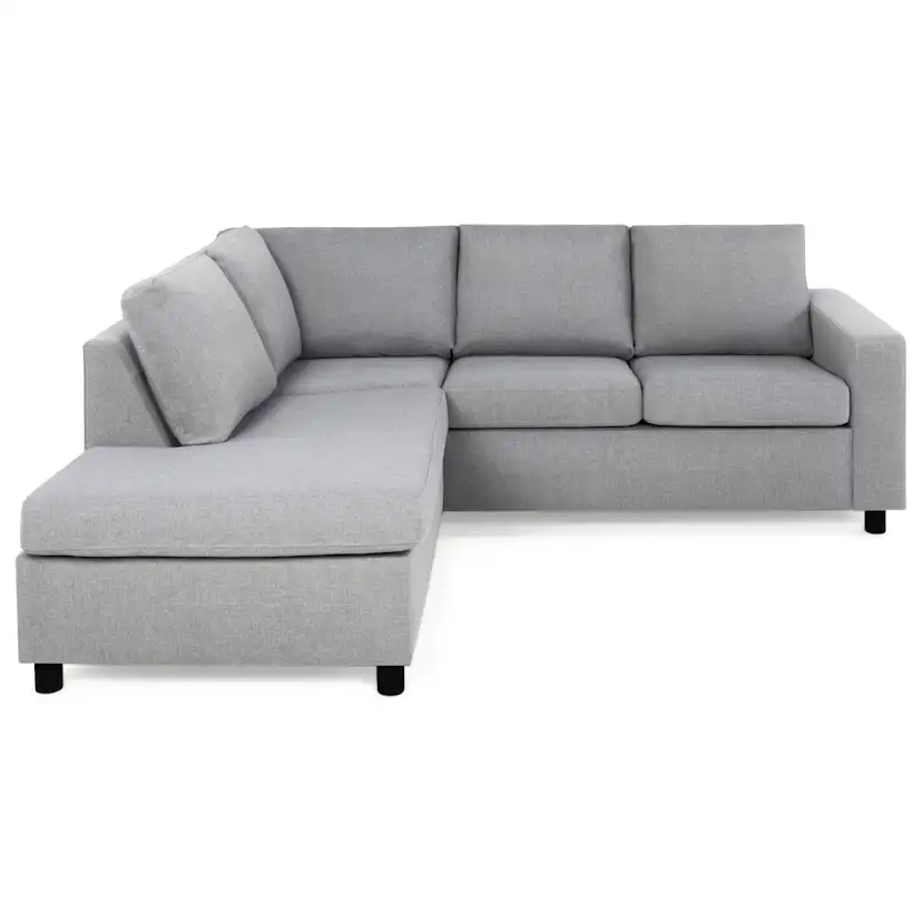 3-sitssoffa Basic Home Crazy L-formad Schäslong 227 cm