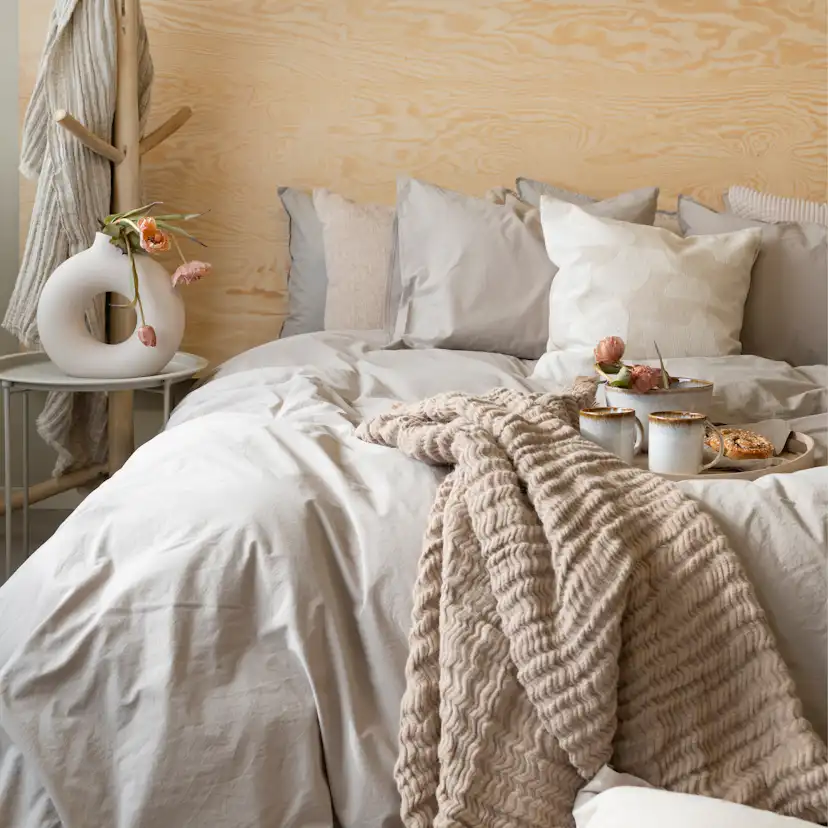 Påslakanset Borganäs of Sweden Percale Dubbelsäng