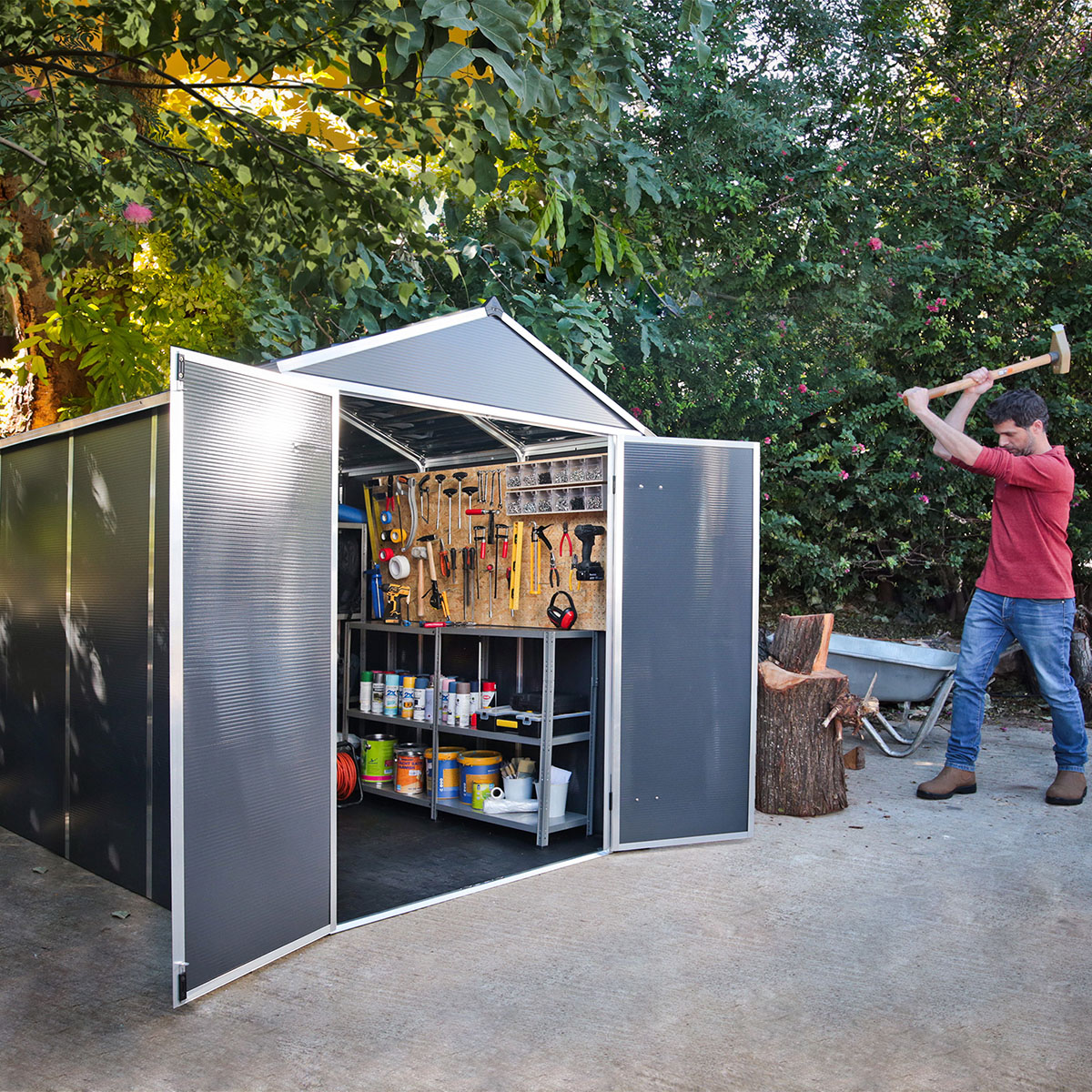Redskapsbod Canopia by Palram Rubicon 5,6 m²