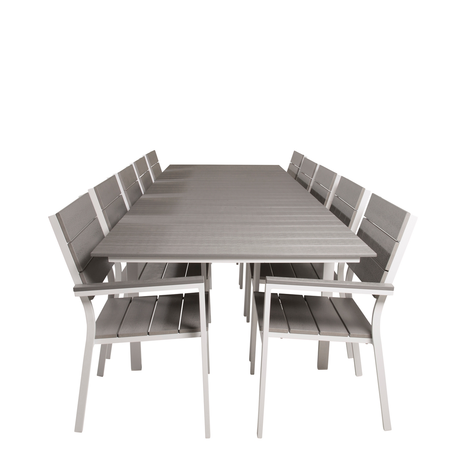 Matgrupp Venture Home Lova 224/324 med 10 Lova Matstolar