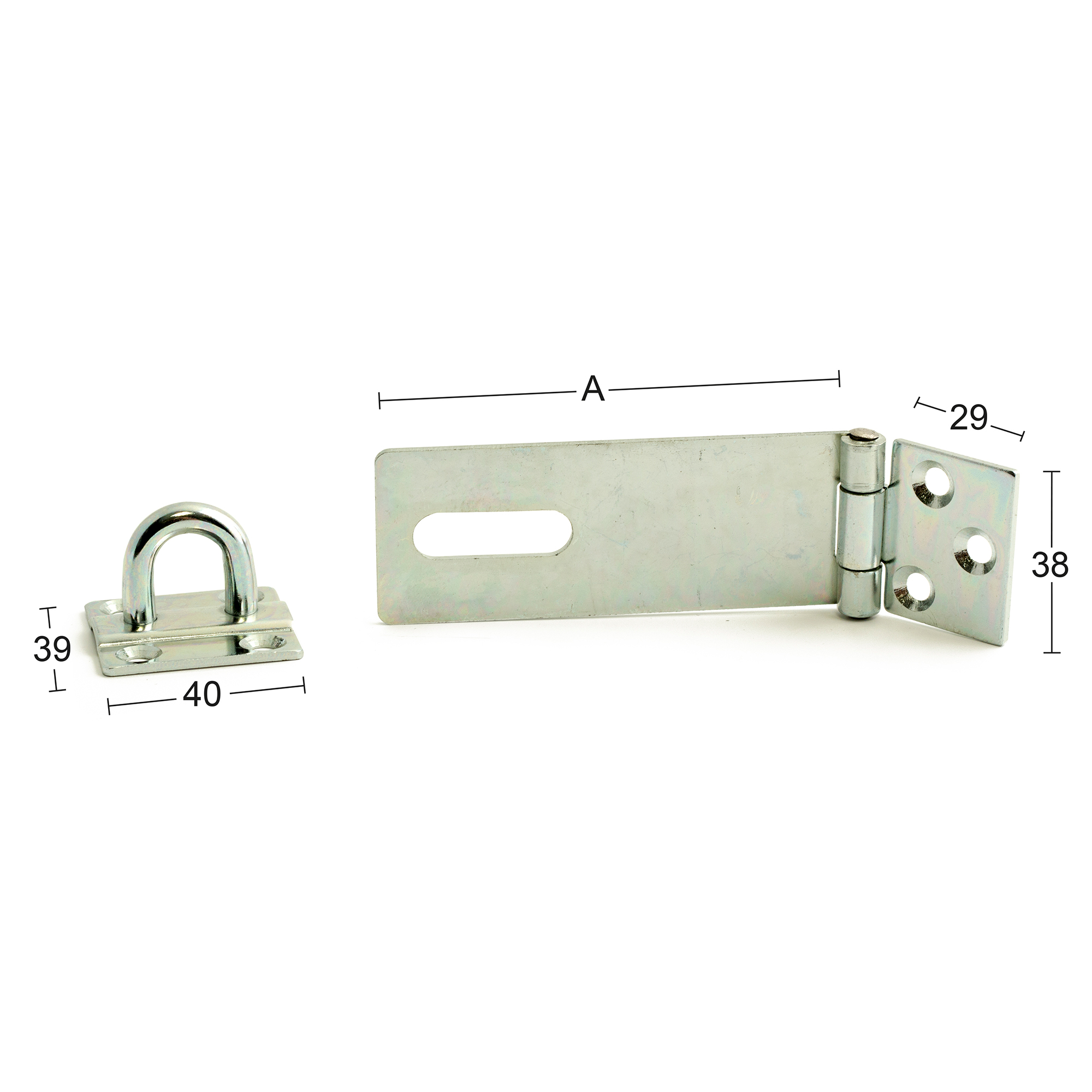 LEDHASP HABO 1366 80 MM GALV 80 mm