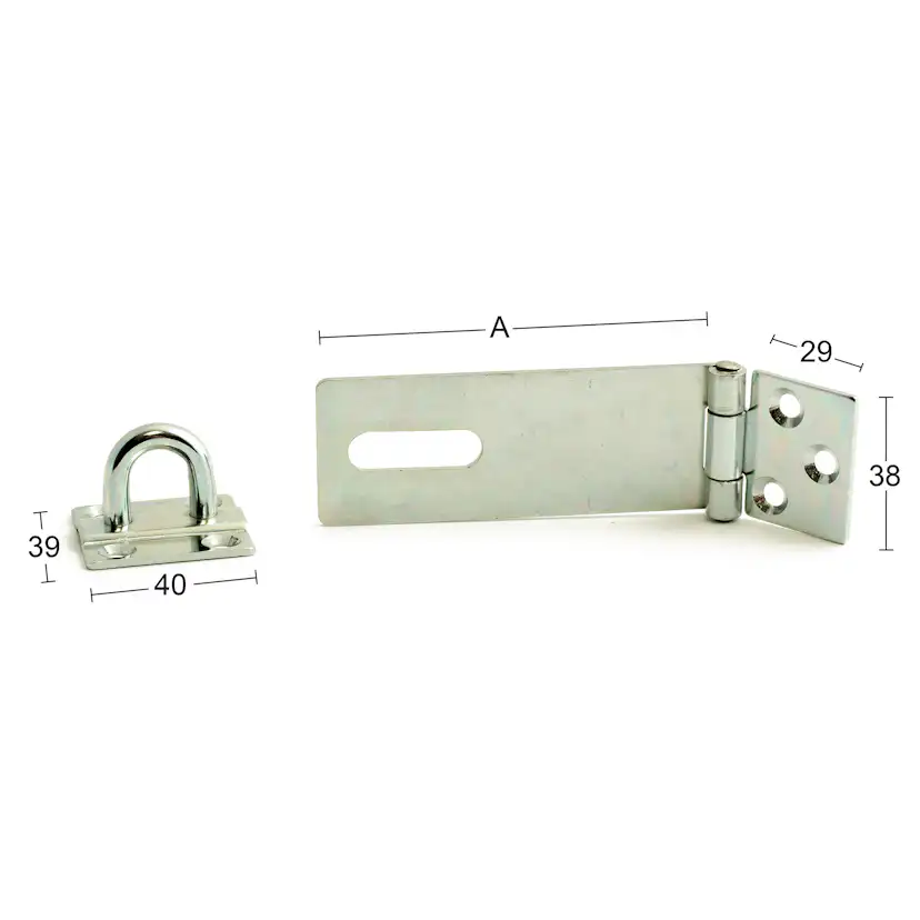 LEDHASP HABO 1366 80 MM GALV 80 mm