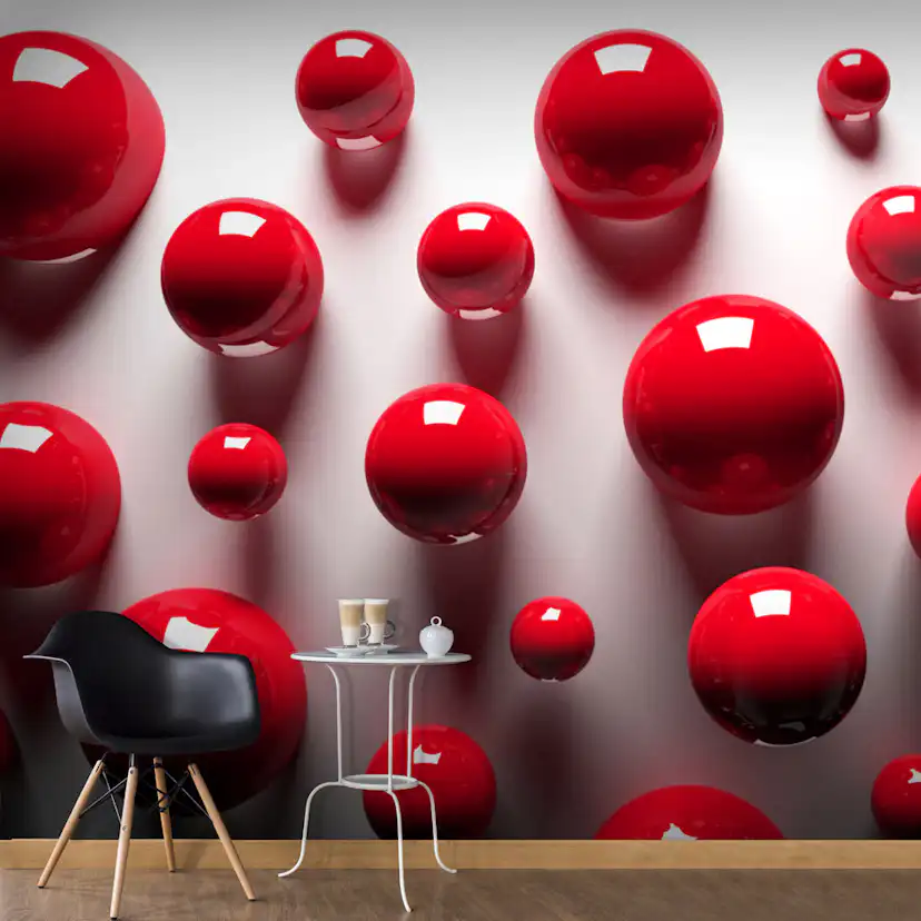 Fototapet Arkiio Red Balls