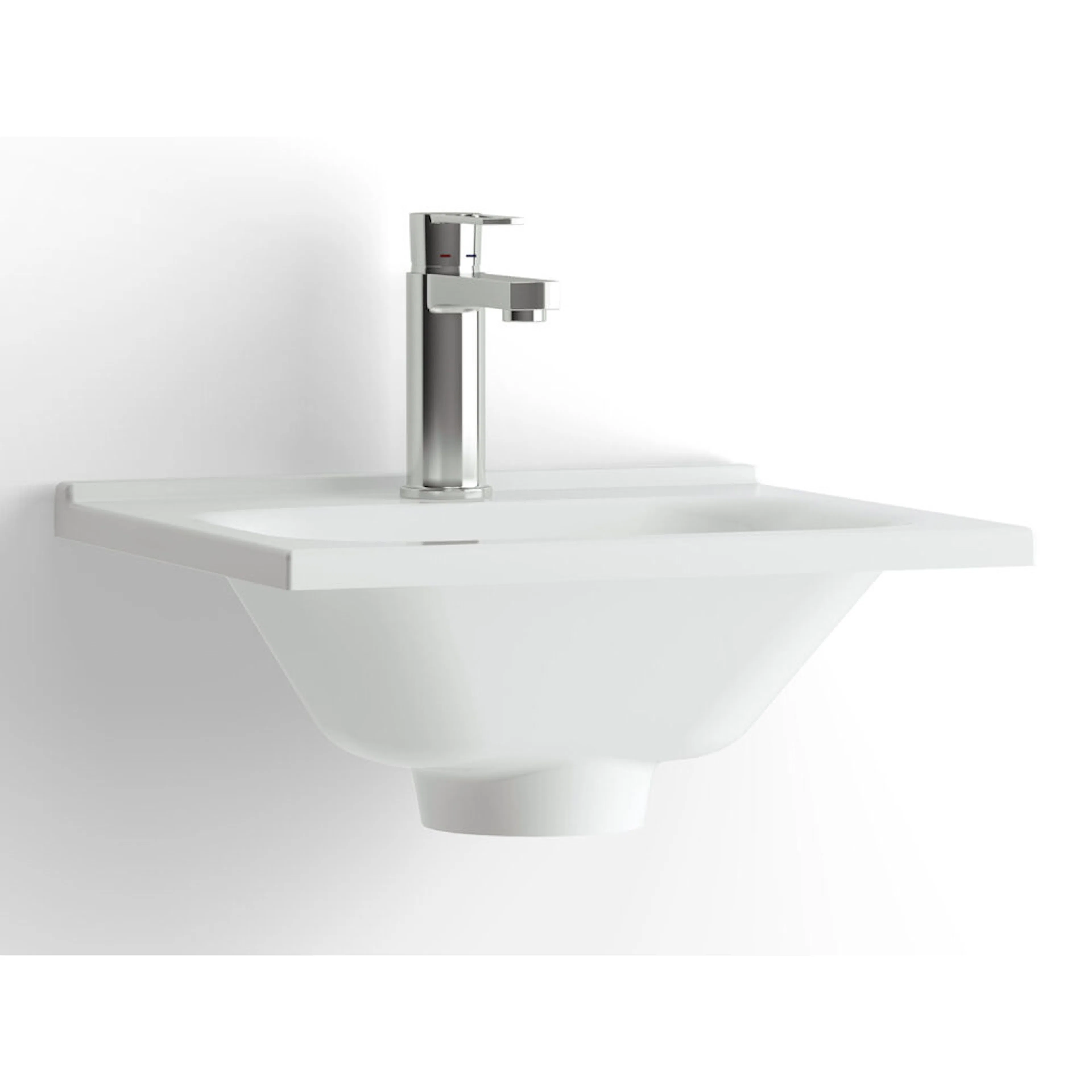 Tvättställ Vedum Found 415 med Vattenlås EasyClean