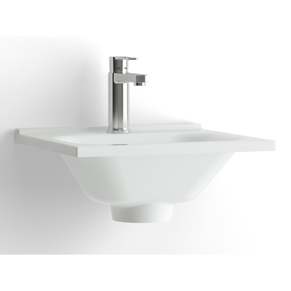 Tvättställ Vedum Found 415 med Vattenlås EasyClean