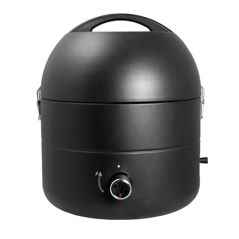 Portabel Gasolgrill Smart Living i Rostfritt Stål med Lock