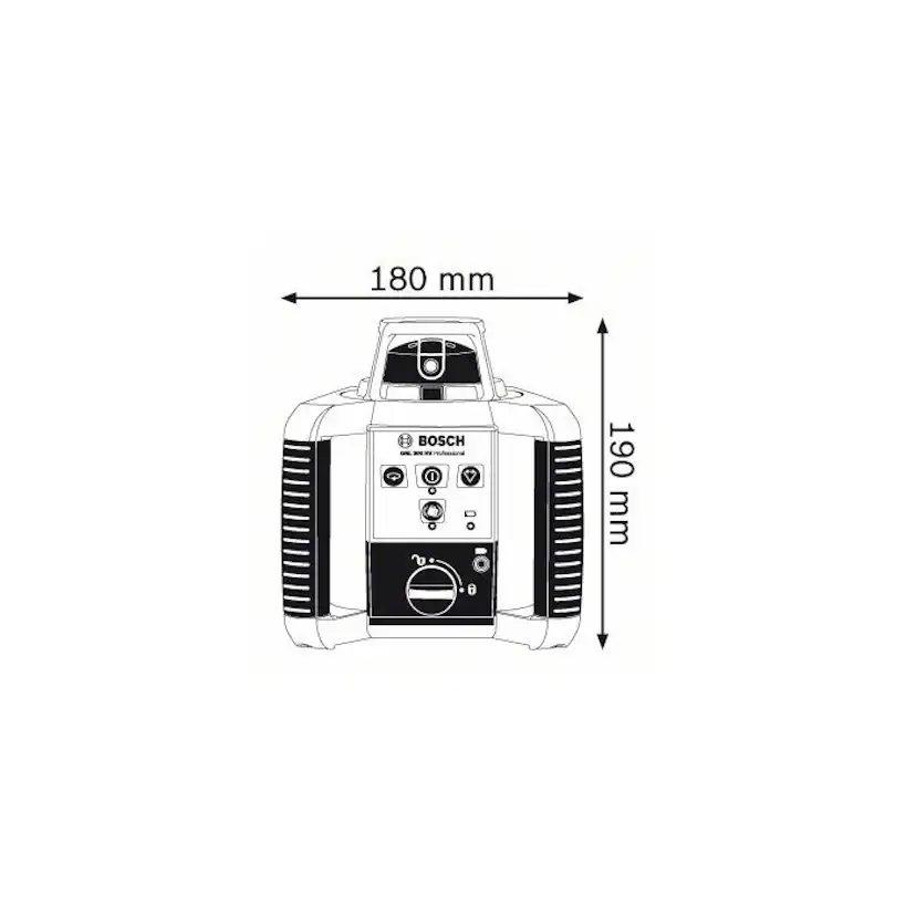 Rotationslaser Bosch GRL 300 HV Professional med Lasermottagare