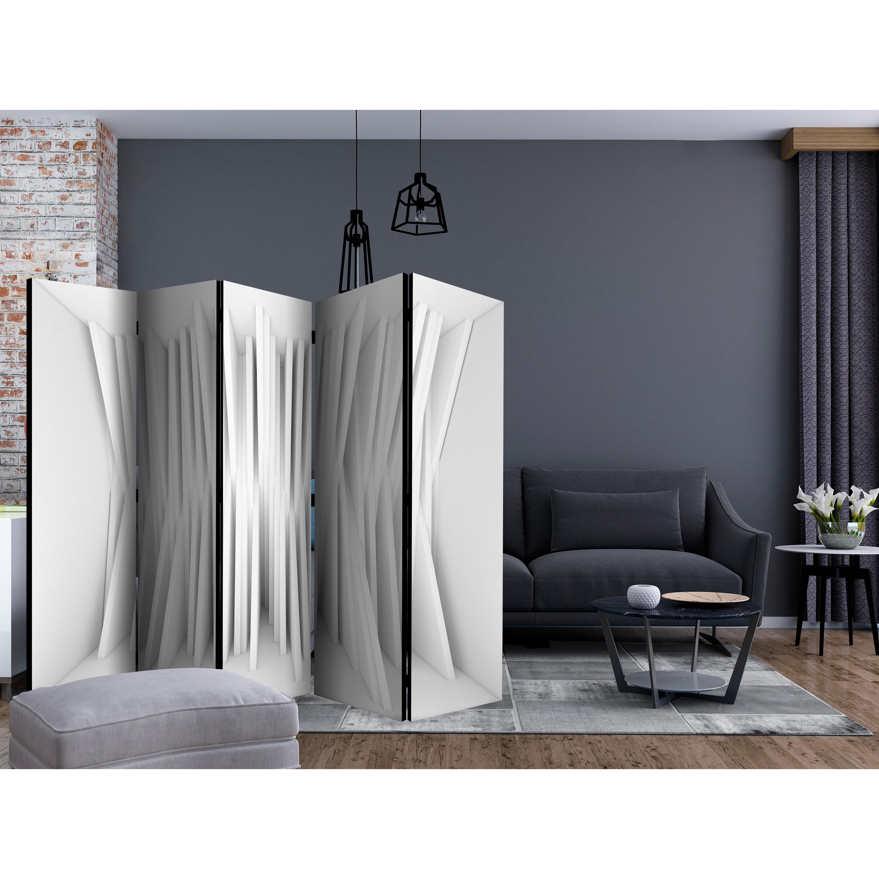 Rumsavdelare Skärmvägg Arkiio White Balance II 225x172 cm