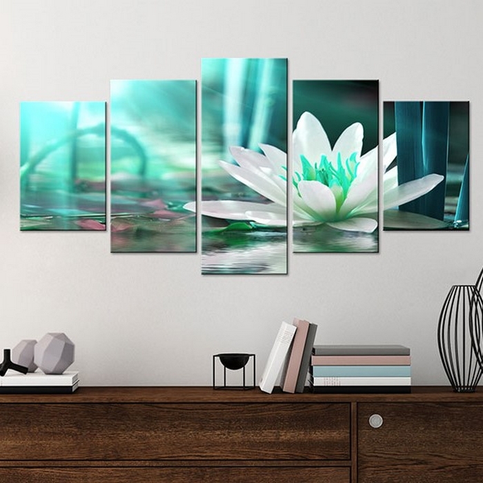 Tavla Arkiio Turquoise Lotus