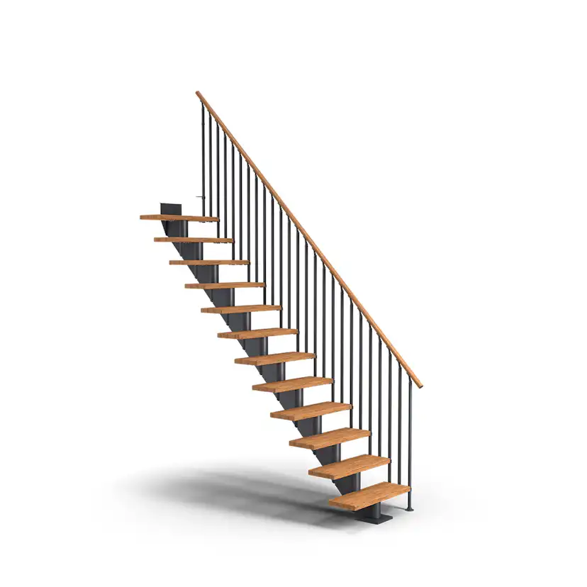 HAMBURG ek oljad rak antracit CLASSICIII 12T 85W Antracit, LxB: 2420x890 mm