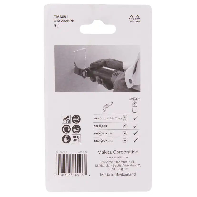 Instick Makita B-69777 Starlock 53 mm