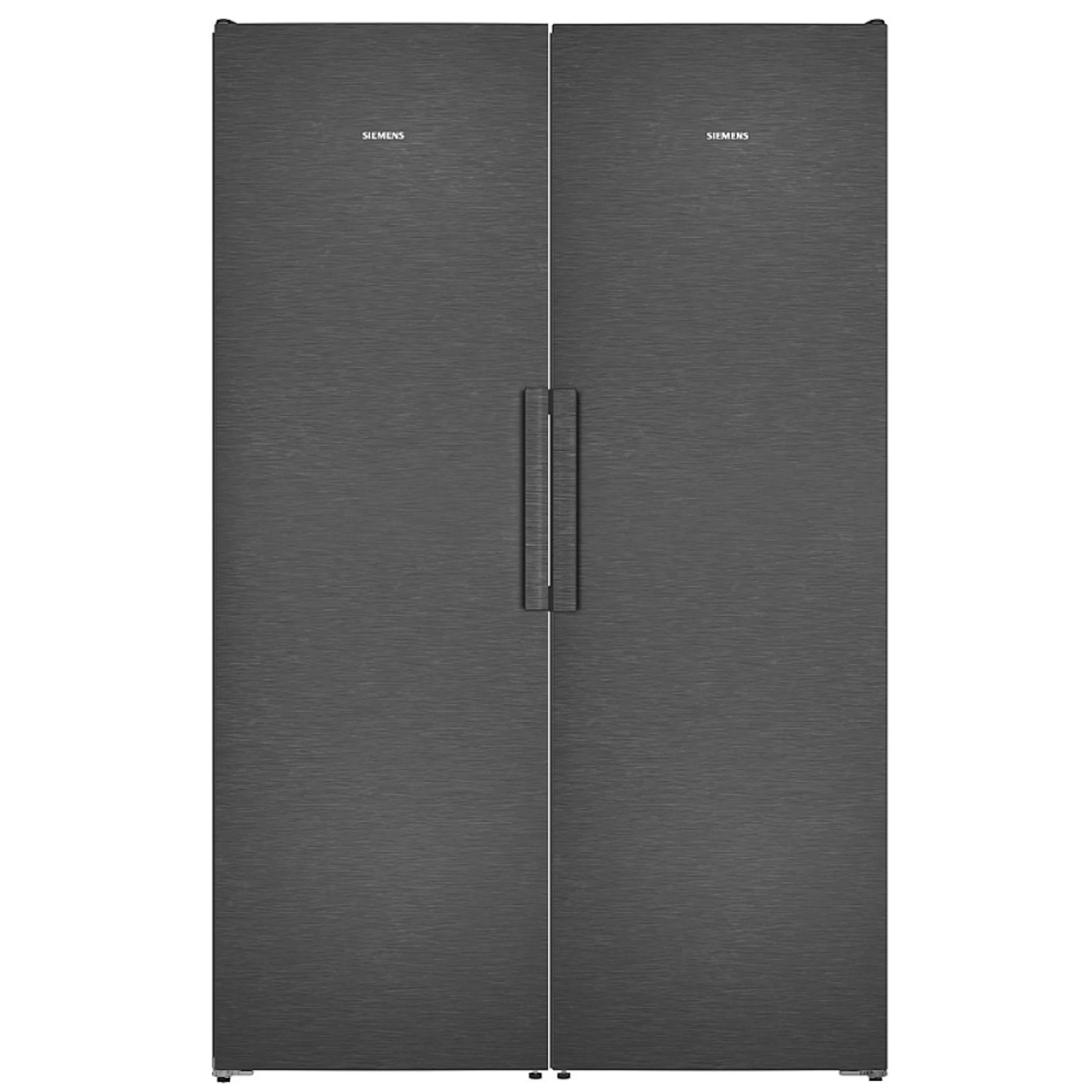 Kyl & Fryspaket Siemens iQ300 KS36NVXCG + GS36NVXCG BlackSteel 186 cm – HyperFresh & NoFrost