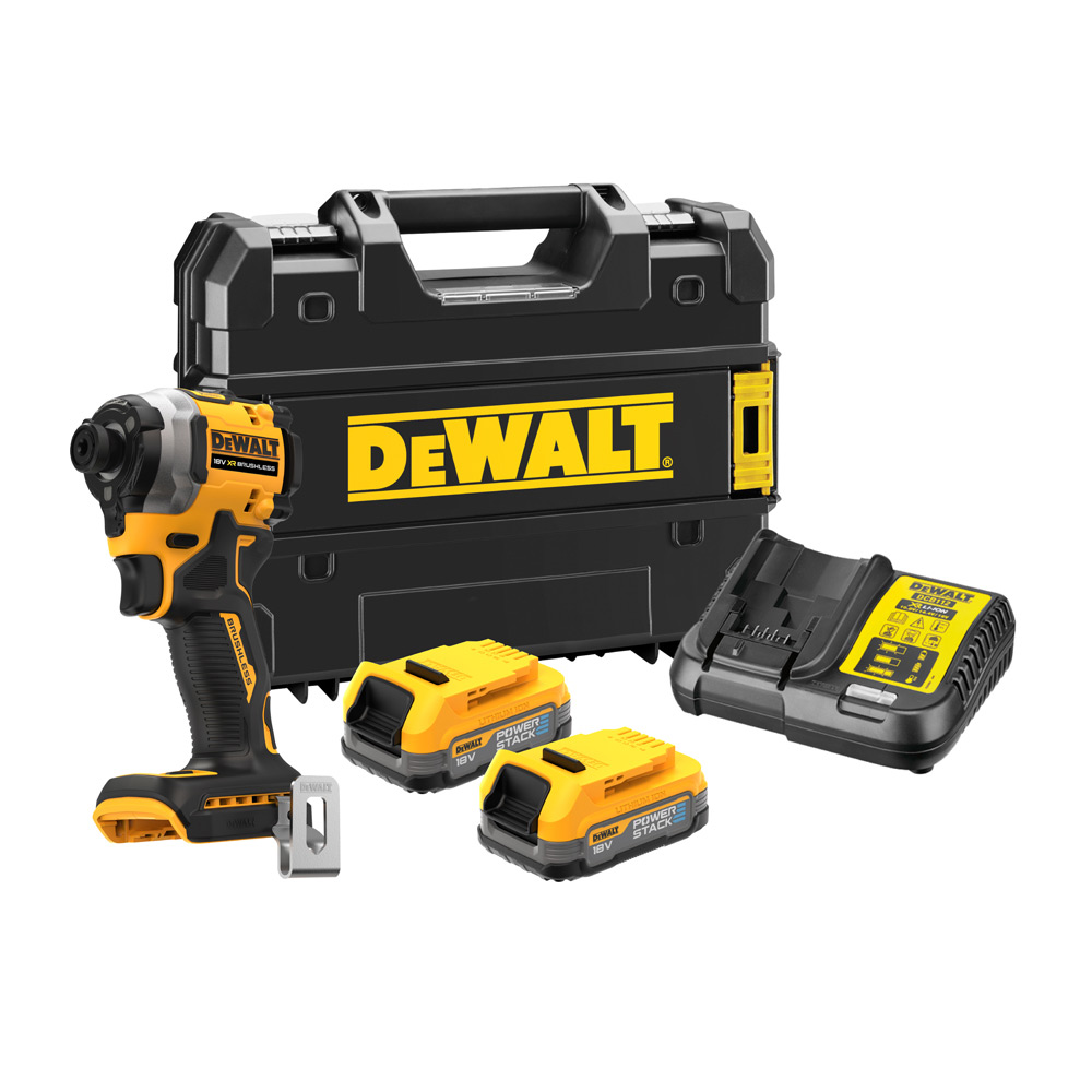 Slagskruvdragare Dewalt DW DCF850E2T 18V (2x1,7Ah)