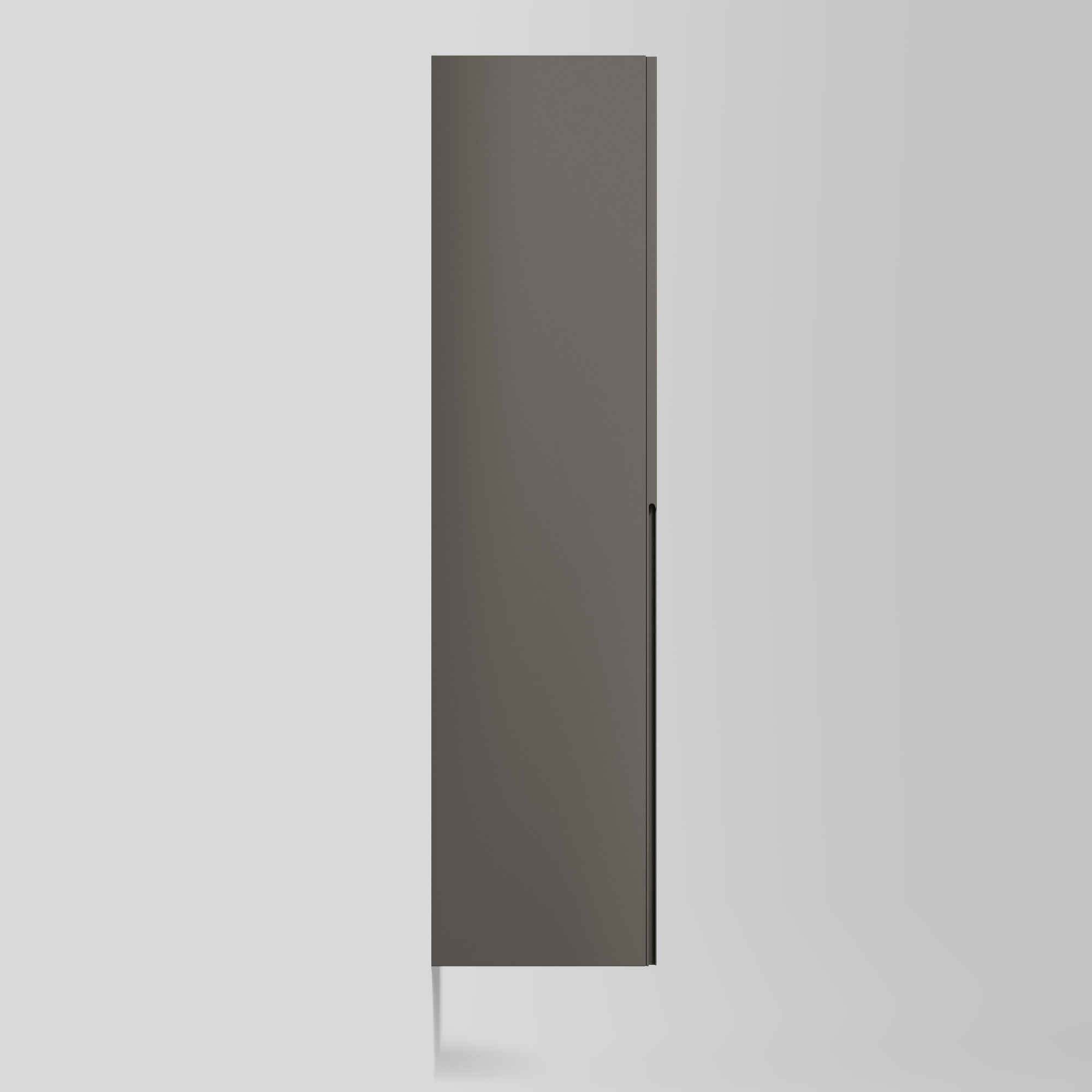 Högskåp Grip 40/40 Carbon Grey, 5 Hy, Hö Färg: Carbon Grey, Hängning: Höger