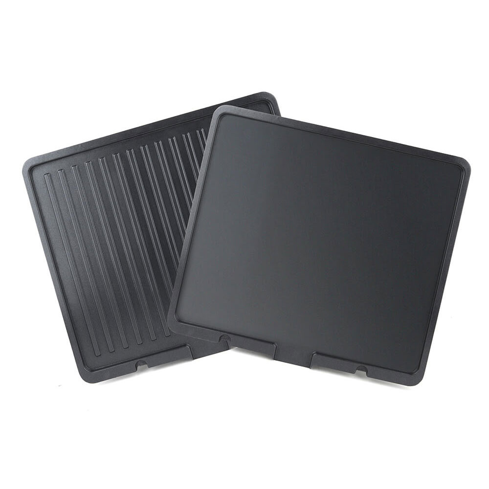 Bordsgrill BLACK+DECKER Temp Control Extra Plattor 2000W Borstat stål