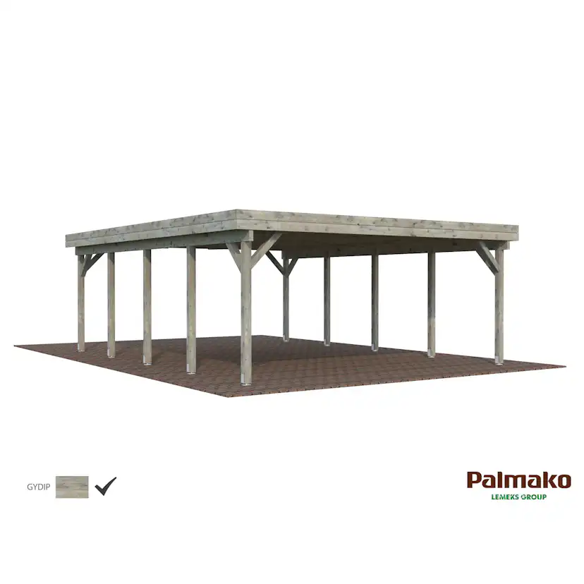 Carport Palmako Karl 40,6 m2